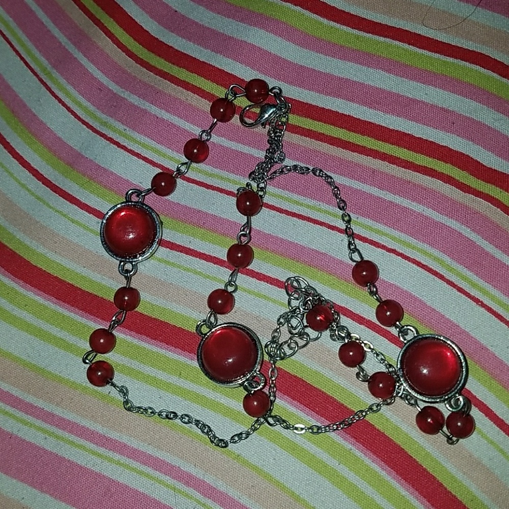Red bead Bracelet